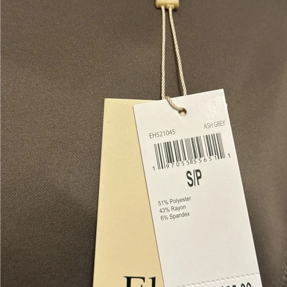 Elie Tahari Ash Grey Zip Hoodie Jacket Size S | $98 Retail - Picture 8 of 9